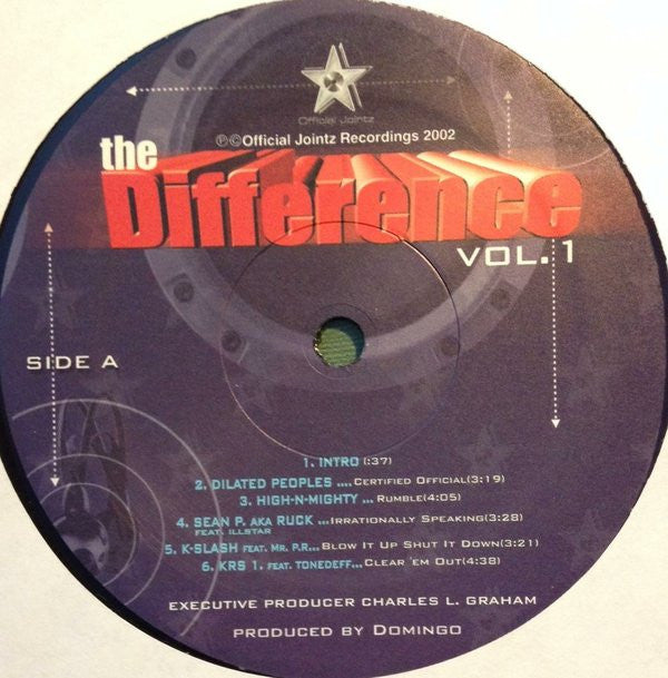 Various : The Difference Vol. 1 (LP, Comp)