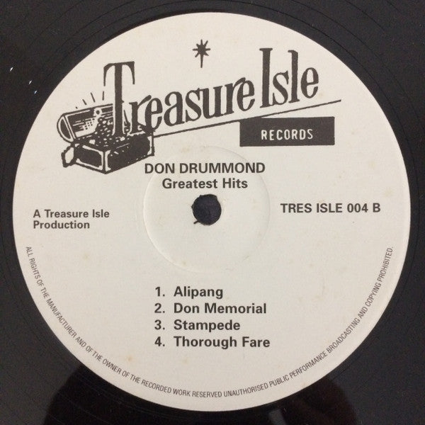 Don Drummond : Greatest Hits (LP, Album, RE)