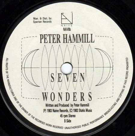 Peter Hammill : Film Noir (7", Single)