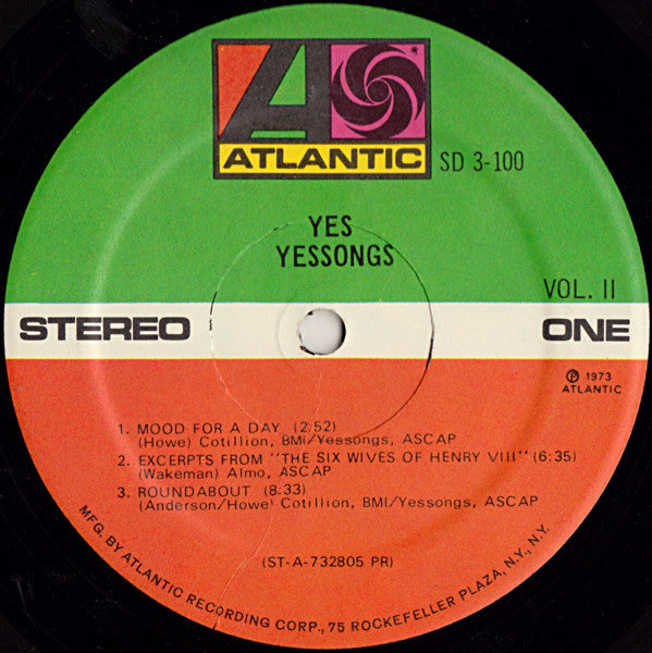 Yes ~ Yessongs (Vinyl) - Djungel & Jazz