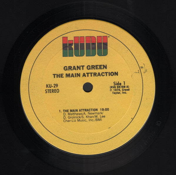 Grant Green ~ The Main Attraction (Vinyl) - Djungel & Jazz