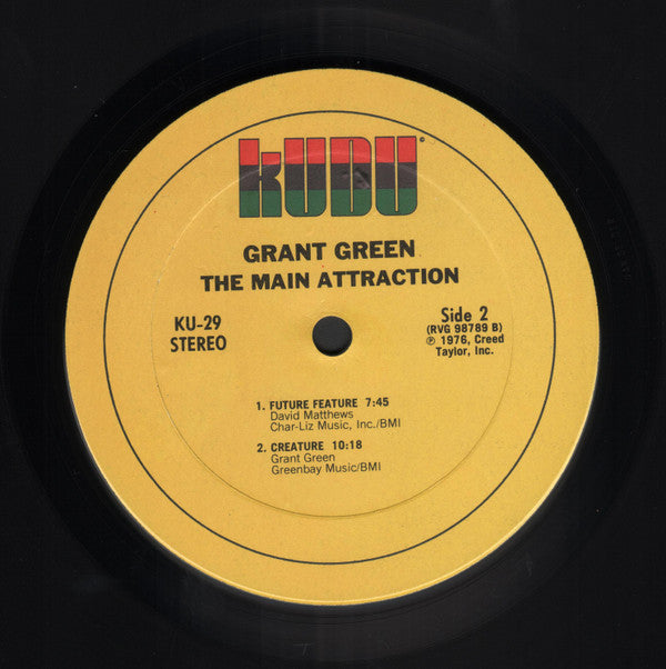 Grant Green ~ The Main Attraction (Vinyl) - Djungel & Jazz