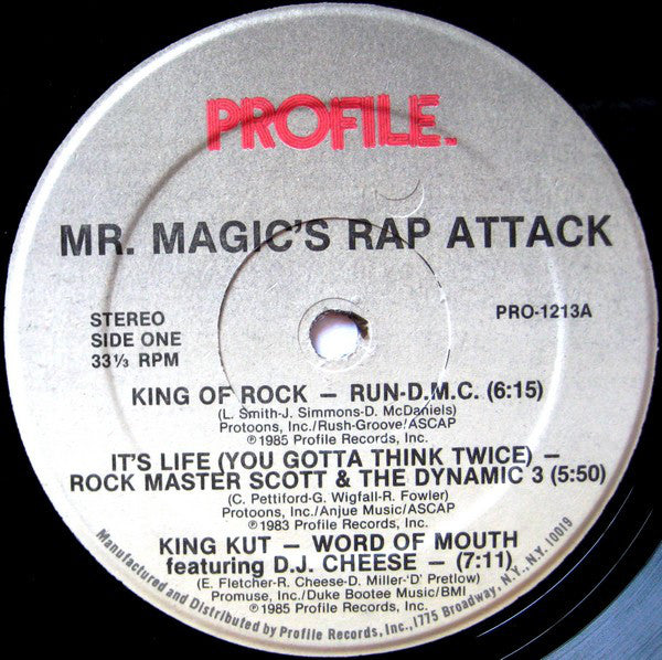 Various ~ Mr. Magic's Rap Attack (Vinyl) - Djungel & Jazz