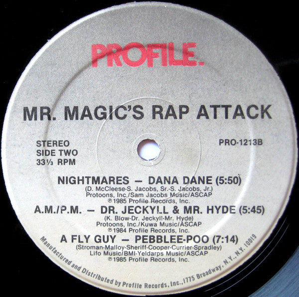 Various ~ Mr. Magic's Rap Attack (Vinyl) - Djungel & Jazz