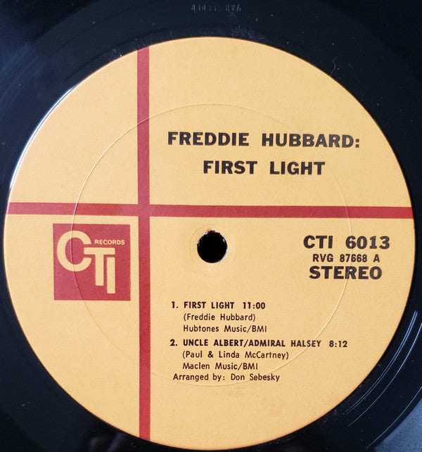 Freddie Hubbard ~ First Light (Vinyl) - Djungel & Jazz