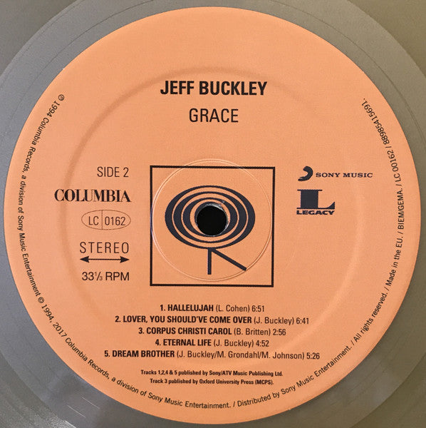 Jeff Buckley ~ Grace (Vinyl) - Djungel & Jazz