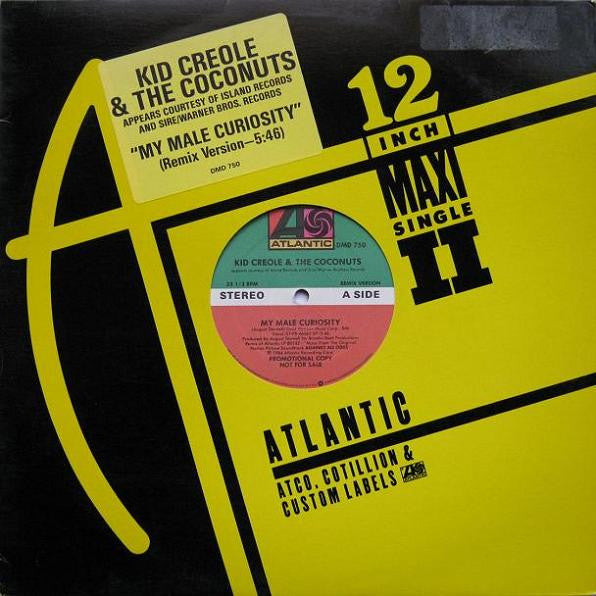 Kid Creole & The Coconuts* : My Male Curiosity (12", Promo)