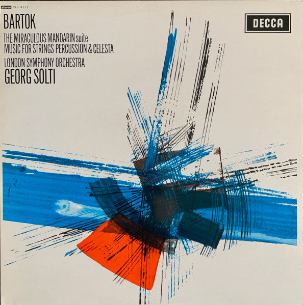 Béla Bartók, London Symphony Orchestra, Georg Solti : The Miraculous Mandarin Suite / Music For Strings Percussion & Celesta (LP)