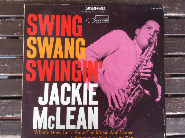 Jackie McLean : Swing, Swang, Swingin' (LP, Album)