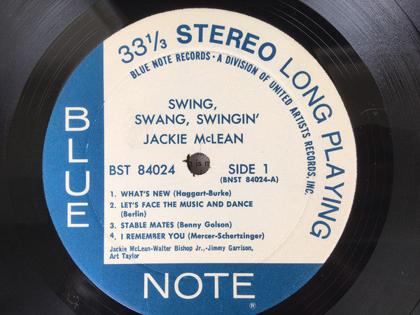Jackie McLean ~ Swing, Swang, Swingin' (Vinyl) - Djungel & Jazz