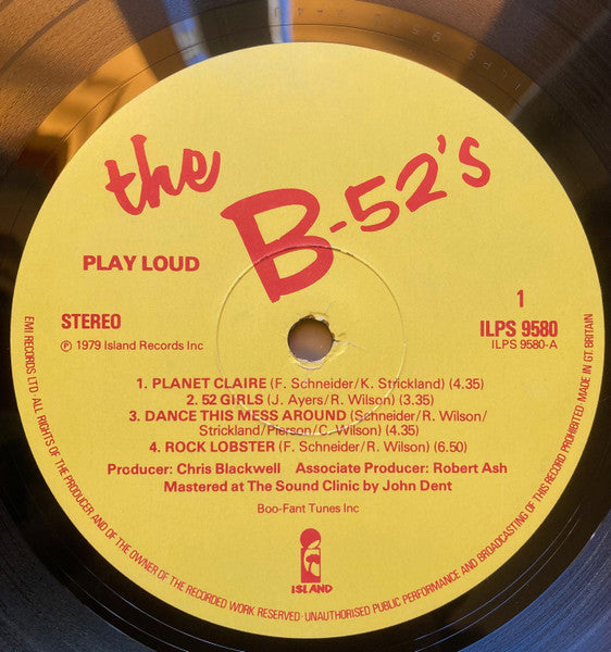 The B-52's ~ The B-52's (Vinyl) - Djungel & Jazz