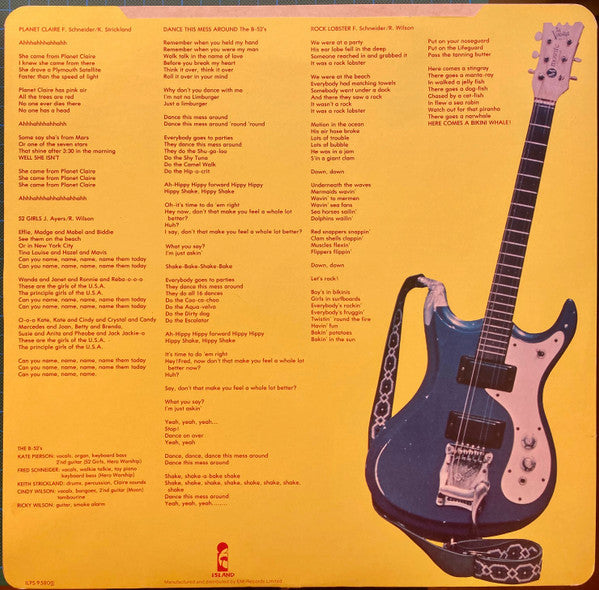 The B-52's ~ The B-52's (Vinyl) - Djungel & Jazz