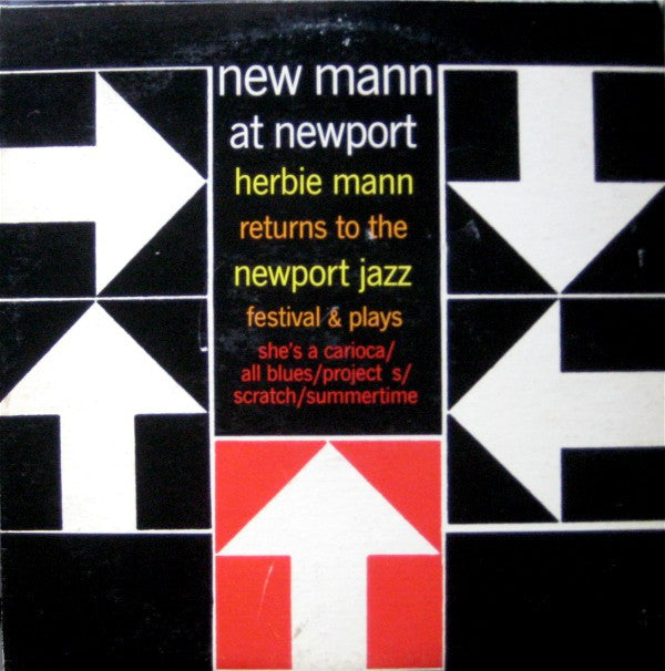 Herbie Mann ~ New Mann At Newport (Vinyl) - Djungel & Jazz