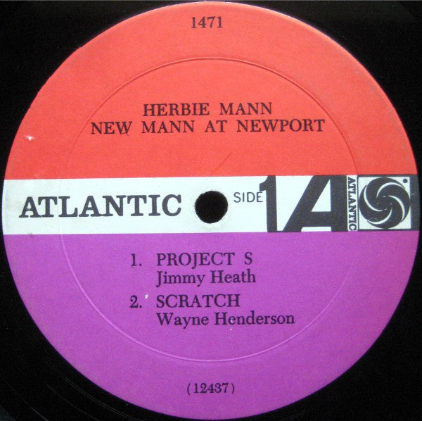 Herbie Mann ~ New Mann At Newport (Vinyl) - Djungel & Jazz
