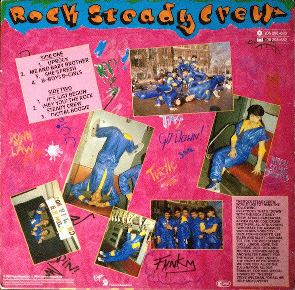 The Rock Steady Crew ~ Ready For Battle (Vinyl) - Djungel & Jazz