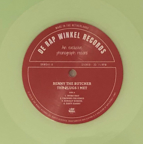 Benny The Butcher : The Plugs I Met (12", EP, Ltd, Cok)