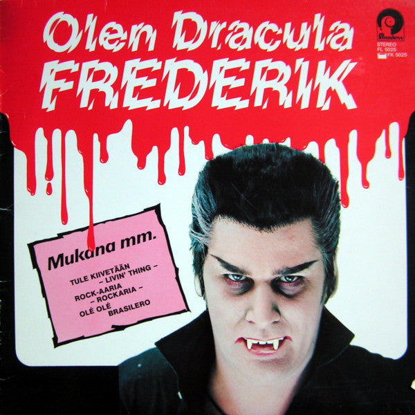 Frederik  ~ Olen Dracula (Vinyl) - Djungel & Jazz