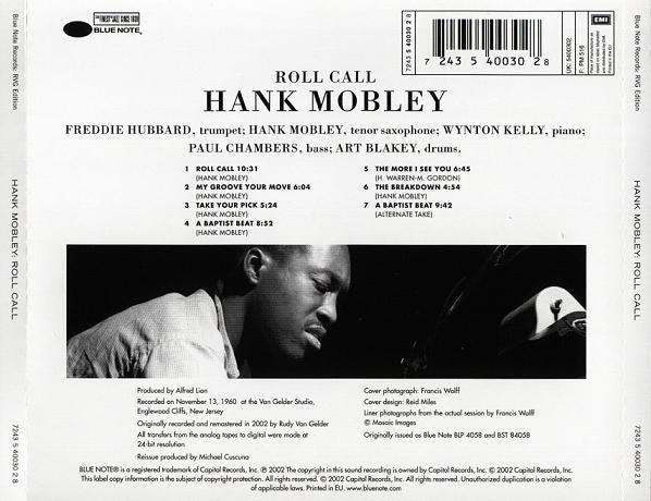 Hank Mobley ~ Roll Call (Vinyl) - Djungel & Jazz