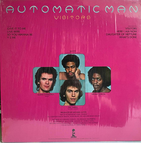 Automatic Man : Visitors (LP, Album, Pit)