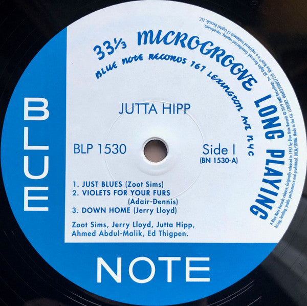 Jutta Hipp With Zoot Sims ~ Jutta Hipp With Zoot Sims (Vinyl) - Djungel & Jazz