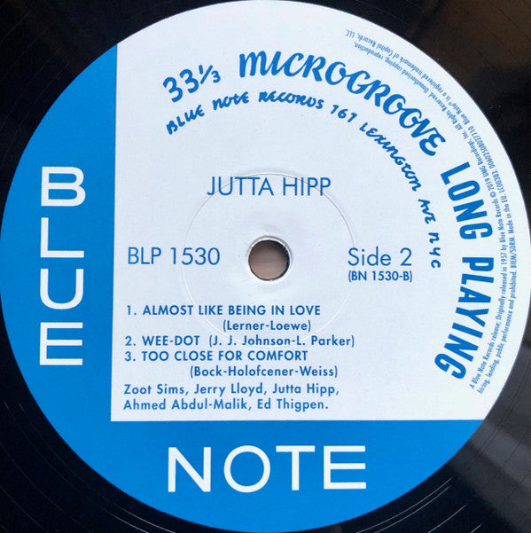 Jutta Hipp With Zoot Sims ~ Jutta Hipp With Zoot Sims (Vinyl) - Djungel & Jazz