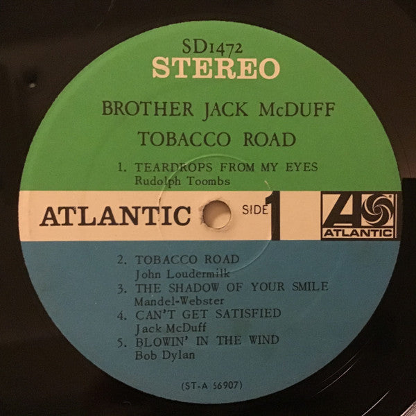 Brother Jack McDuff ~ Tobacco Road (Vinyl) - Djungel & Jazz