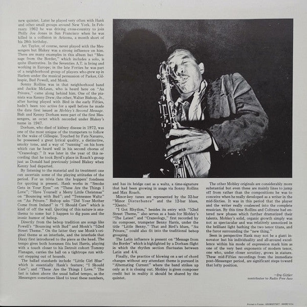 Hank Mobley ~ Messages (Vinyl) - Djungel & Jazz