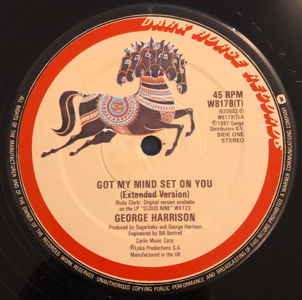 George Harrison ~ Got My Mind Set On You (Vinyl) - Djungel & Jazz