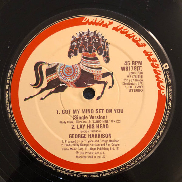 George Harrison ~ Got My Mind Set On You (Vinyl) - Djungel & Jazz