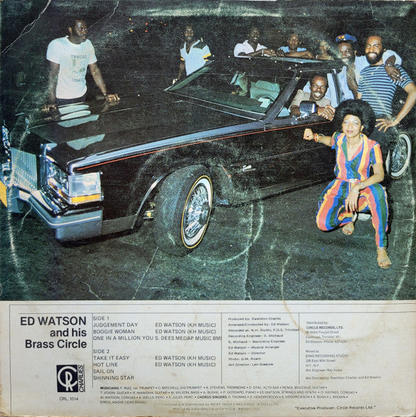 Ed Watson And The Brass Circle : Heavy Roller (LP, Album)