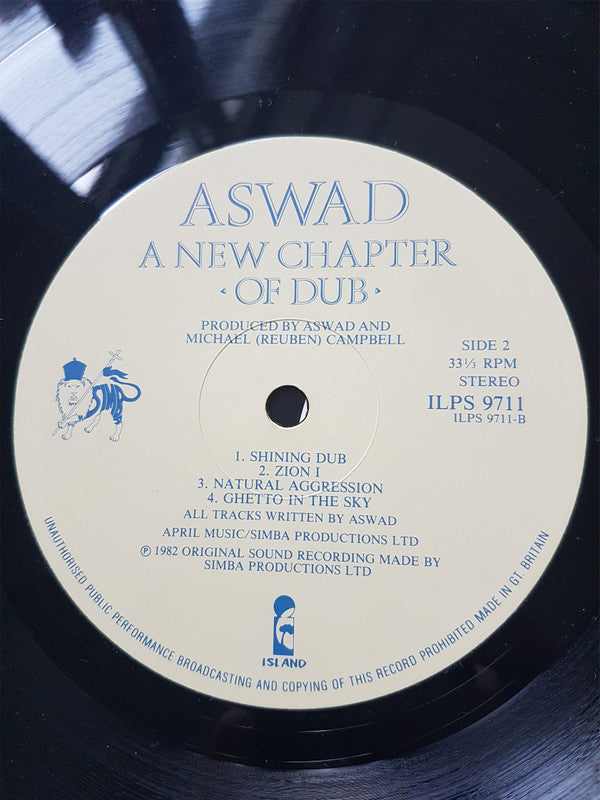 Aswad ~ A New Chapter Of Dub (Vinyl) - Djungel & Jazz