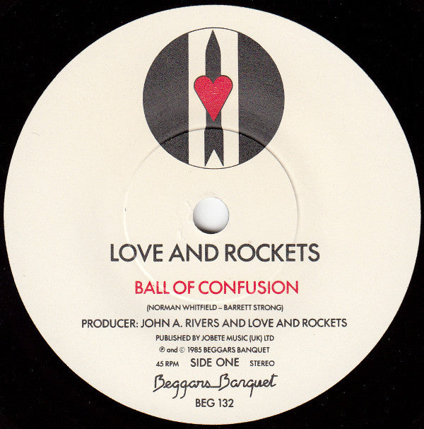 Love And Rockets ~ Ball Of Confusion (Vinyl) - Djungel & Jazz