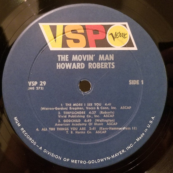Howard Roberts ~ The Movin' Man (Vinyl) - Djungel & Jazz