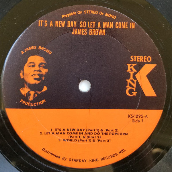 James Brown ~ It's A New Day So Let A Man Come In (Vinyl) - Djungel & Jazz