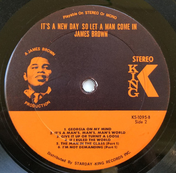 James Brown ~ It's A New Day So Let A Man Come In (Vinyl) - Djungel & Jazz