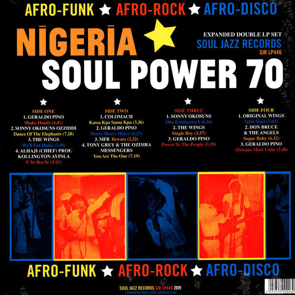 Various : Nigeria Soul Power 70 (Afro-Funk ★ Afro-Rock ★ Afro-Disco) (2xLP, Comp)