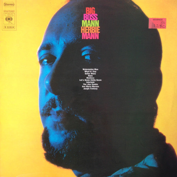 Herbie Mann ~ Big Boss Mann (Vinyl) - Djungel & Jazz