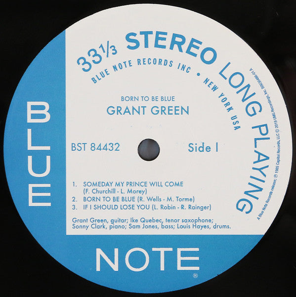 Grant Green ~ Born To Be Blue (Vinyl) - Djungel & Jazz