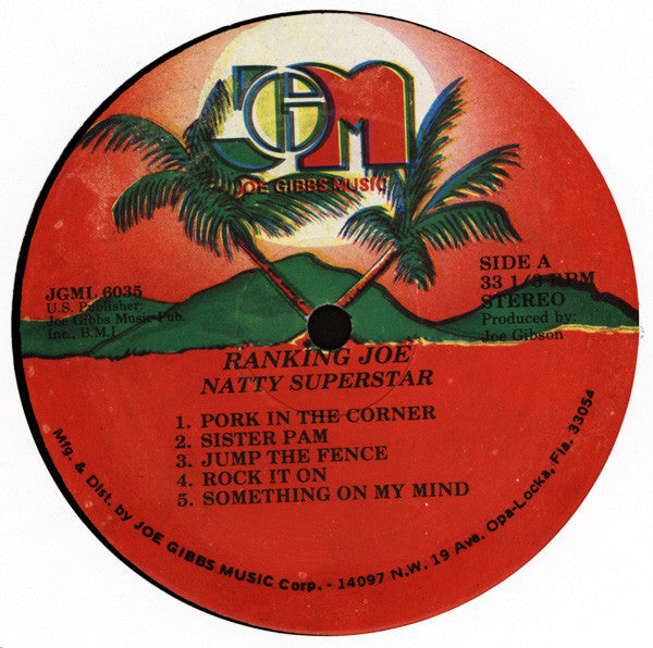 Ranking Joe : Natty Superstar (LP, Album)