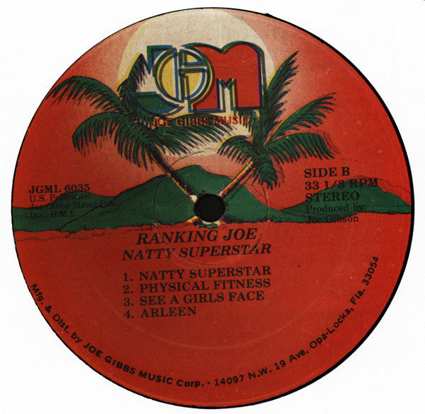 Ranking Joe : Natty Superstar (LP, Album)