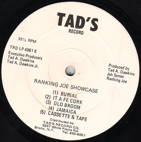 Ranking Joe : Showcase (LP)