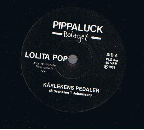 Lolita Pop ~ Kärlekens Pedaler / Guld (Vinyl) - Djungel & Jazz