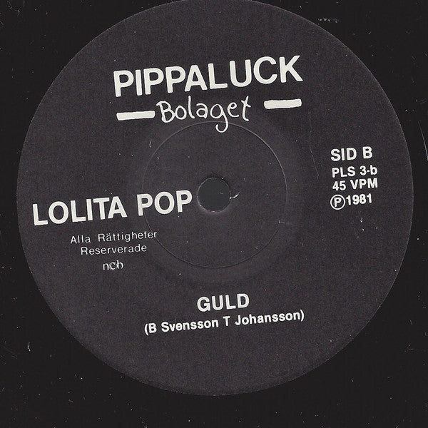 Lolita Pop ~ Kärlekens Pedaler / Guld (Vinyl) - Djungel & Jazz