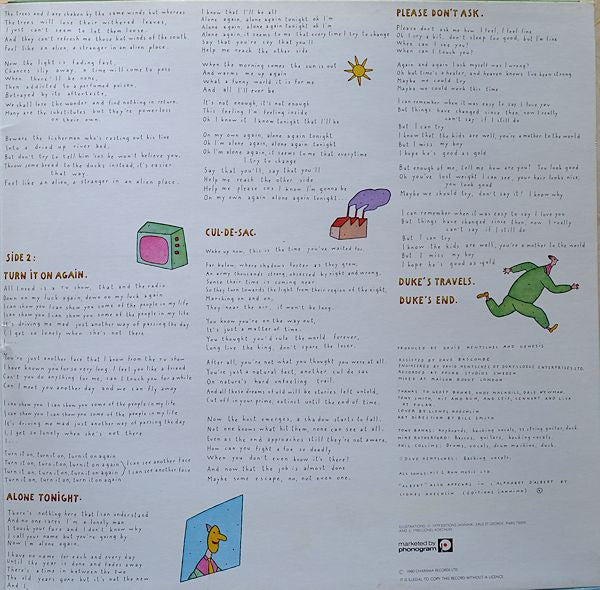 Genesis ~ Duke (Vinyl) - Djungel & Jazz