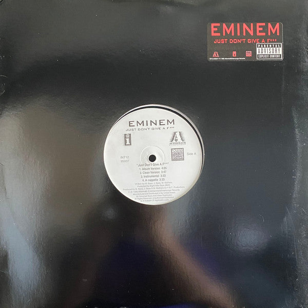 Eminem : Just Don't Give A F*** (12", Single)