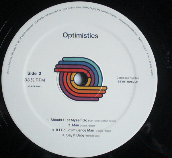 Optimistics : Optimistics (LP, Album, RE, 140)