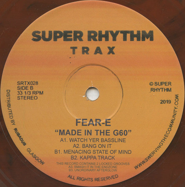 Fear-E : Made In The G60 (12", EP, Ora)