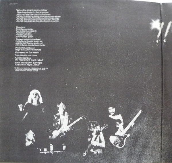 Lou Reed : Rock N Roll Animal (LP, Album, Gat)
