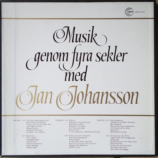 Jan Johansson : Musik Genom Fyra Sekler (Box + 3xLP, Album)