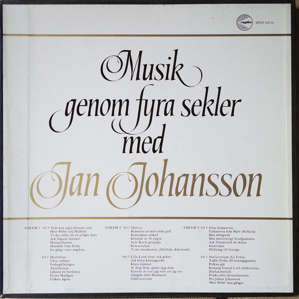 Jan Johansson ~ Musik Genom Fyra Sekler (Vinyl) - Djungel & Jazz